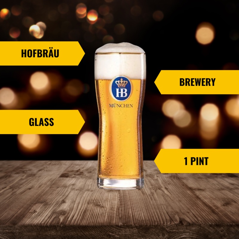Hofbru Official Pint Glass