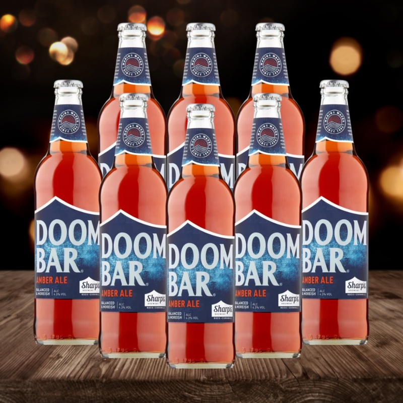 Sharp’s Brewery Doom Bar 4.3% ABV 500ml (8 Pack)