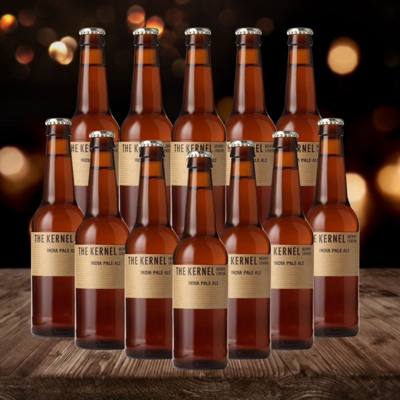 The Kernel British IPA 330ml Bottles – 6.8% ABV (12 Pack)