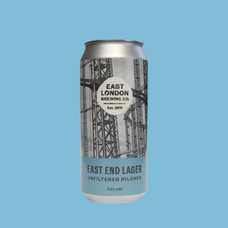 East End Lager | Pilsner | 4.5%<br><sub>12x440ml