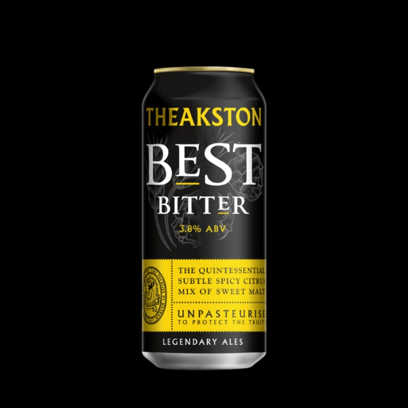 Theakston Best Bitter | 3.8%<br><sub>24x440ml Cans