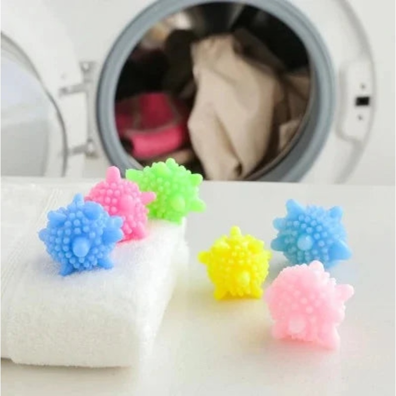Washing Machine Laundry Balls  Reusable Cleaning & Dirt Remover Balls (Pack of 10)