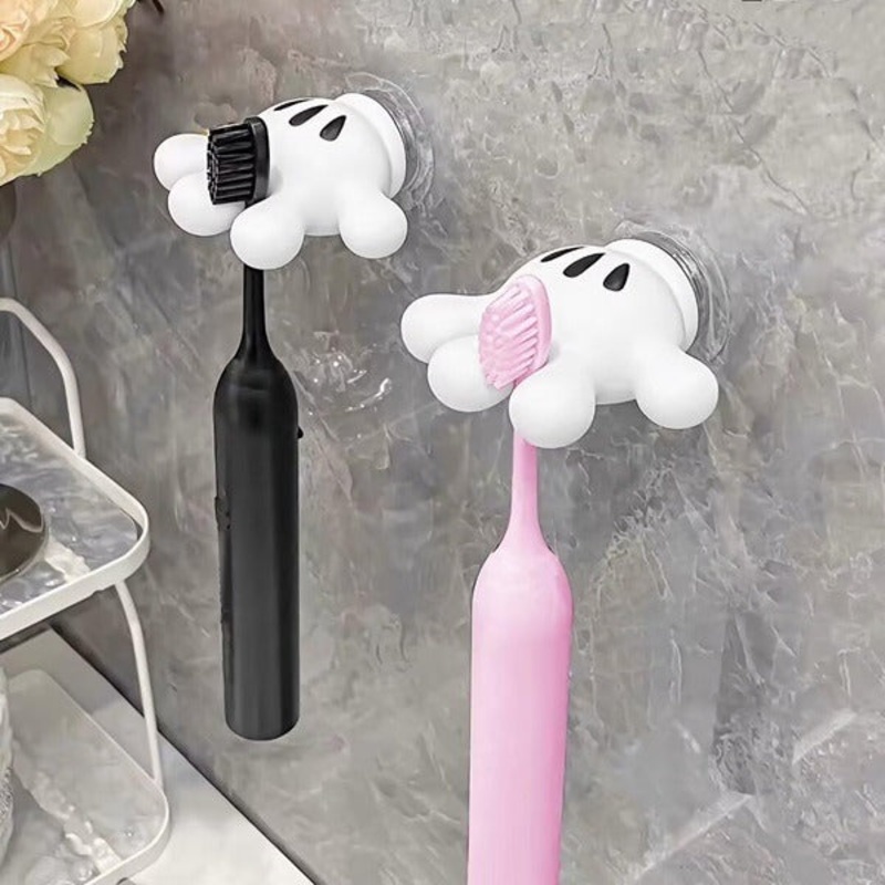 Multifunctional Mickey Palm Toothbrush Holder – 1 Pc