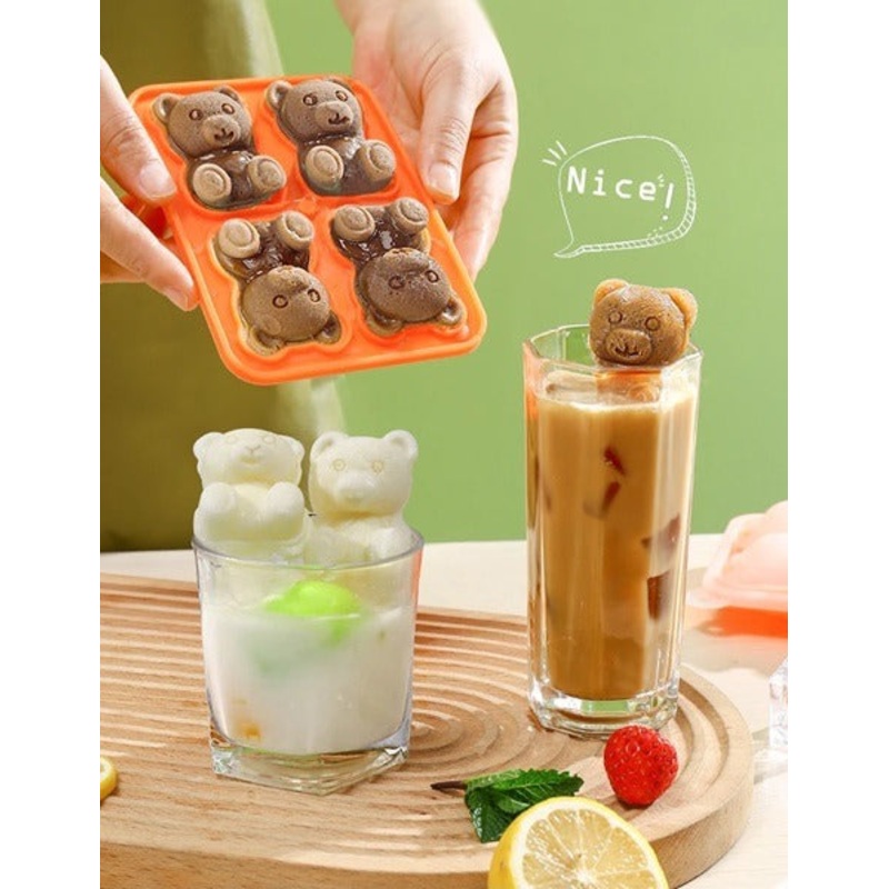Teddy Bear Ice Cube Mould