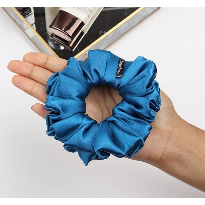 Premium Satin Silk Scrunchie (XL Size)