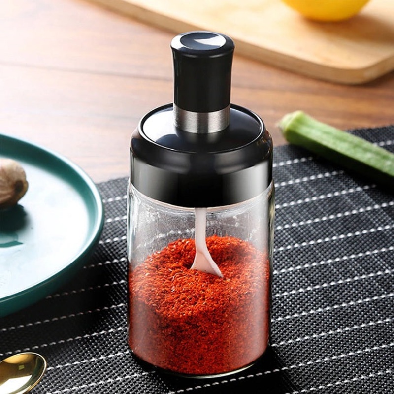 Seasoning Bottle 250 ml With Spoon