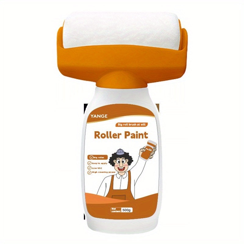 Water-Based Wall Paint  White Interior Wall Restoration Paint 500g for Home & Office (Pack of 1)