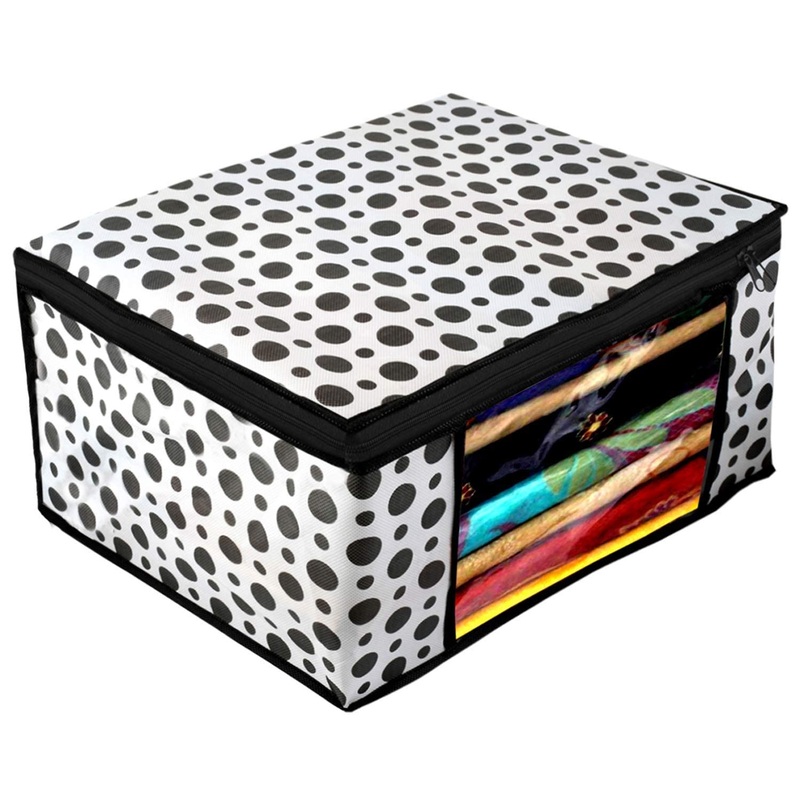 Random Design Saree Cover (Random Colours)