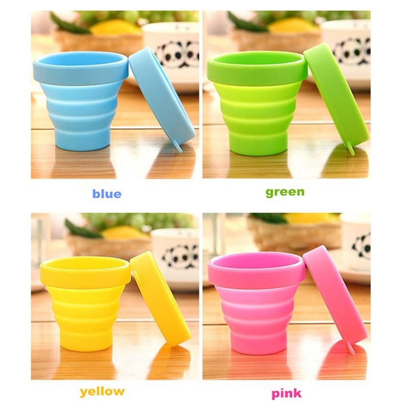 Silicone Folding Glass ( Random Color )
