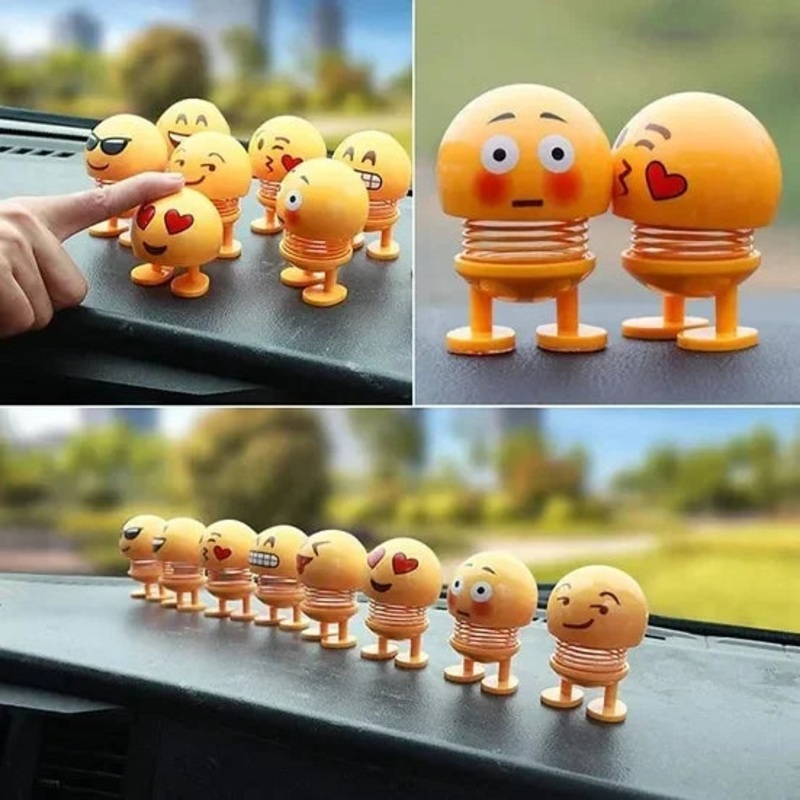 Smiling Face Spring Doll (Pack of 3 Pcs)