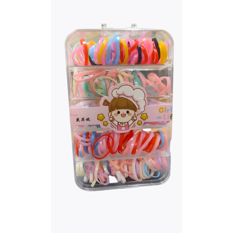 Pastel Color Rubber Bands for Kids