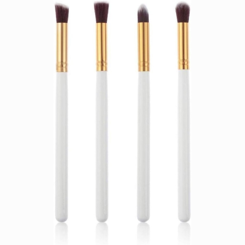 Synthetic Bristle Pencil Makeup Brush-Set of 4