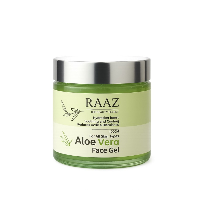 Raaz Pure Aloe Vera Face Gel  Hydrating & Soothing Skin Care Gel