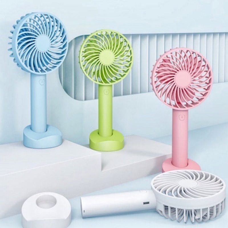 Rechargeable Mini Fan with USB Charging for Indoor, Outdoor, Home, Office, Kitchen, Makeup & Travel Use