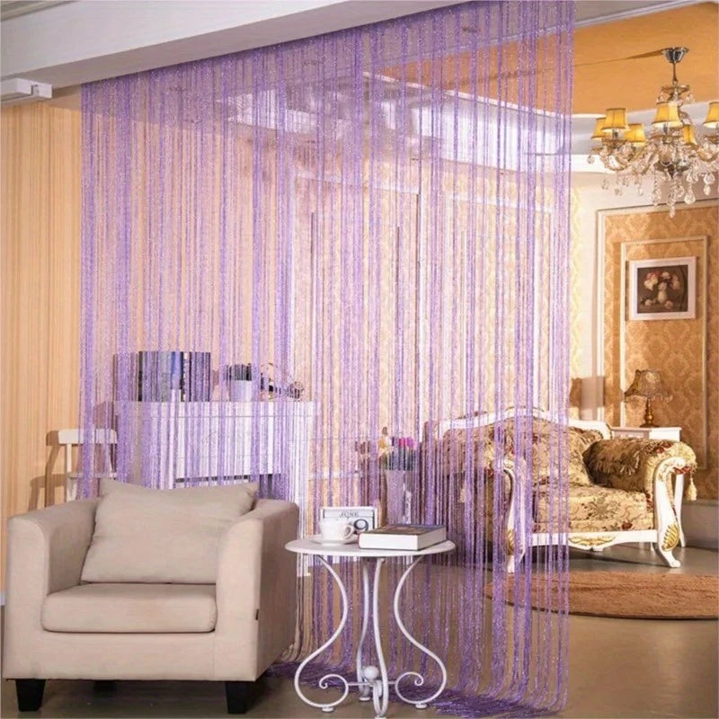 Tinsel Foil Sparkling Streamer (39.4 x 78.7 in)- Perfect for Birthday, Wedding & Holiday Decorations, Photo Booth Prop