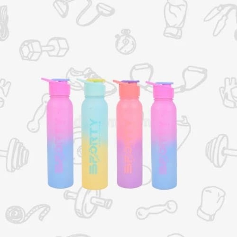 Sports Bottle with Flip Cap  500ml- Portable Water Bottle for Gym & Outdoor ( Pack of 1 )