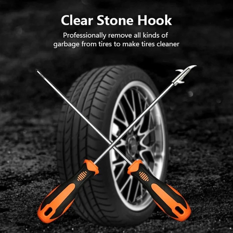 2 in 1 Car Tyre Stone Removing And Tool