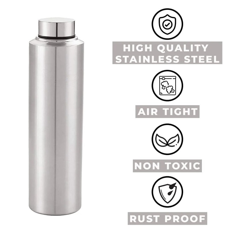 (4 Pcs) 1000ml Stainless steel Bottle (Set of 4 Pcs)