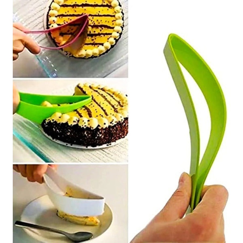 Plastic Cake Server (Random Color)
