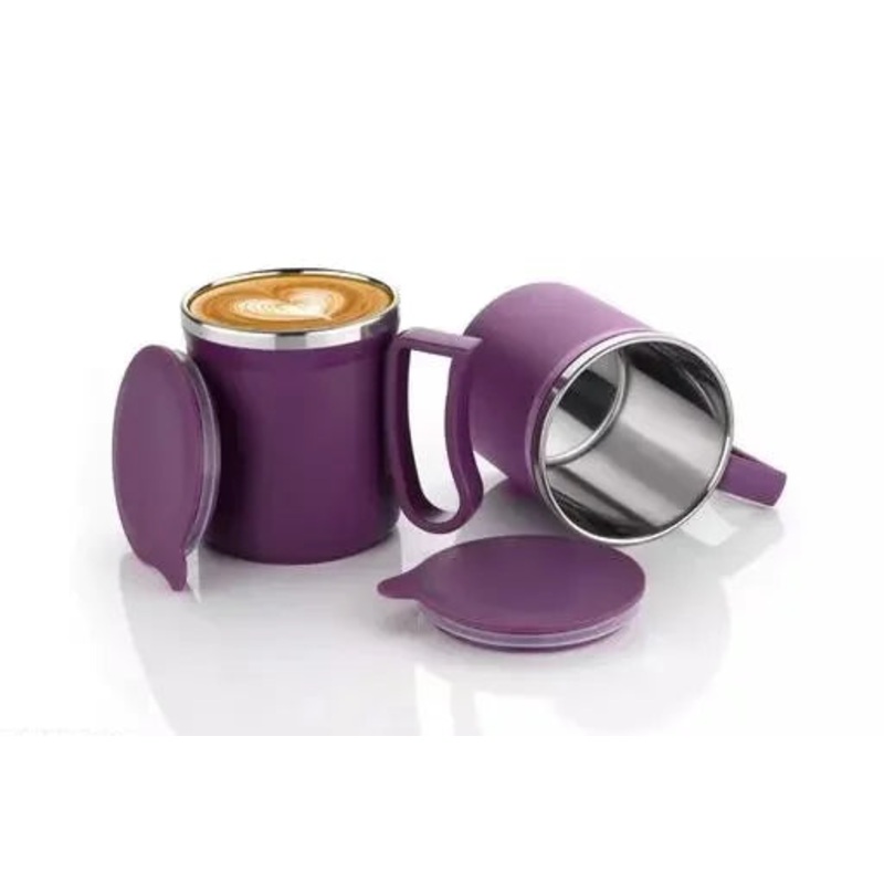 Plastic Coffee Mug With Lid