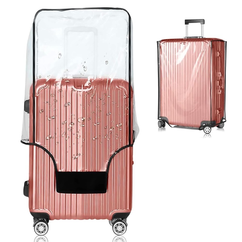 Transparent Luggage Trolley Waterproof Cover, Dust Proof Suitcase & Trolley Bag Cover