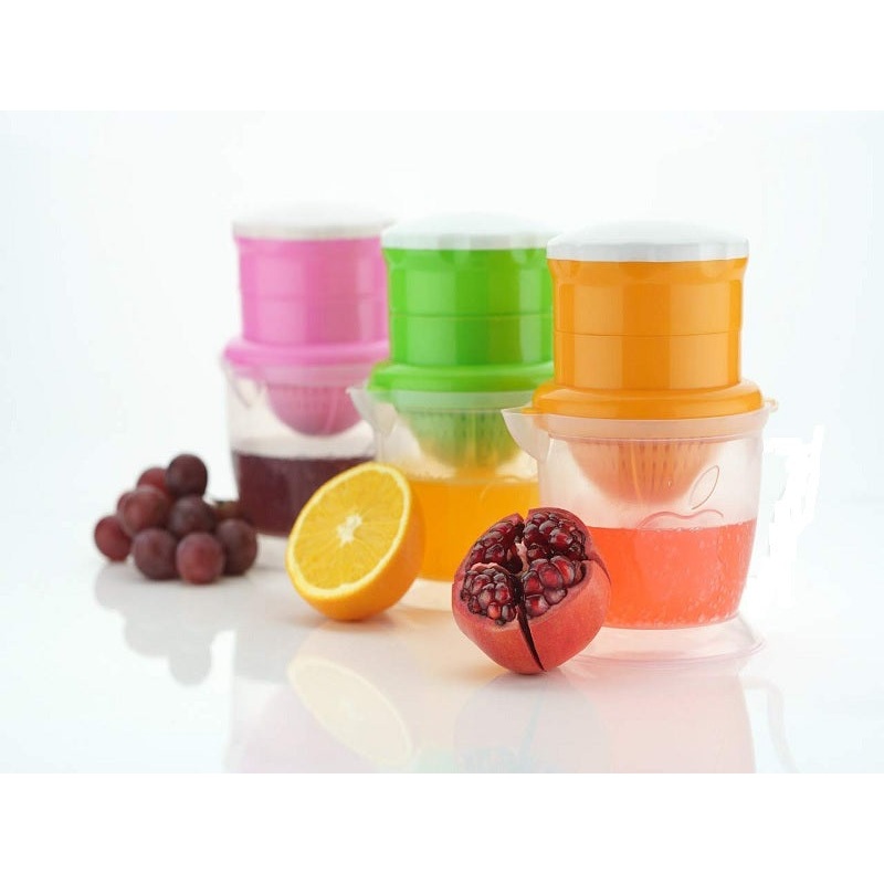 2 in 1 Manual Fruit Juicer for Mosambi, Orange, Lemon, Grapes, Pomegranate, Water Melon and Vegetables
