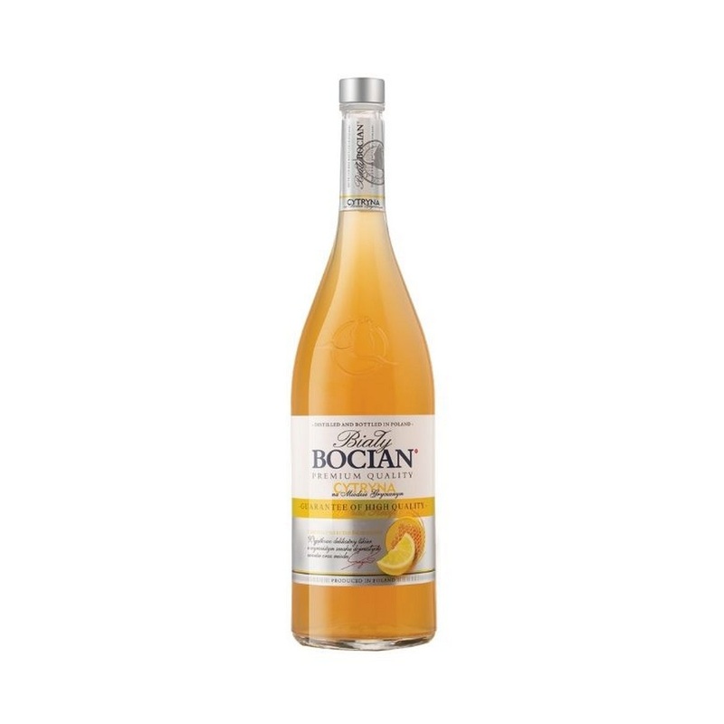 Bialy Bocian Lemon and Buckwheat Honey Vodka Liqueur (Cytryna na Miodzie Gryczanym) 50cl / 30%