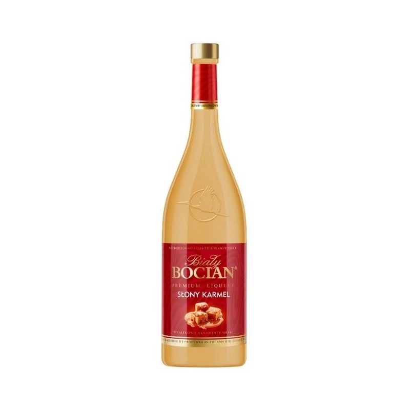 Bialy Bocian Salty Caramel Vodka Liqueur (Sony Karmel) 50cl / 16%