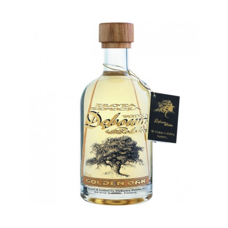 Debowa Polska Golden Oak Flavoured Vodka 70cl / 40%