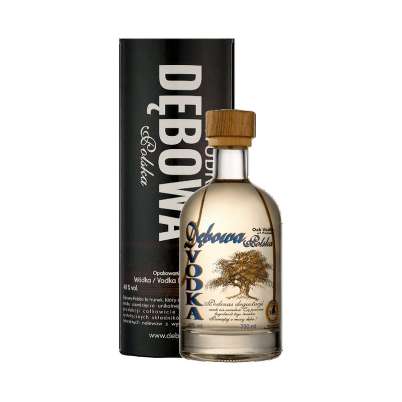 In Tube Debowa Polska Oak Flavoured Vodka (w Tubie) 70cl / 40%