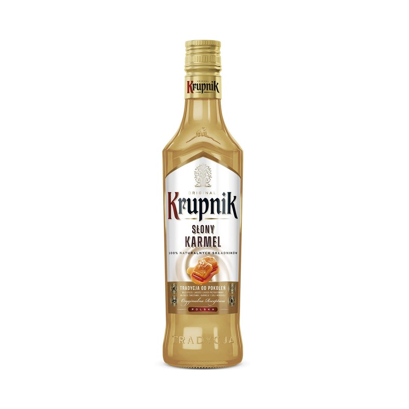 Krupnik Salted Caramel Vodka Liqueur (Sony Karmel) 50cl / 16%