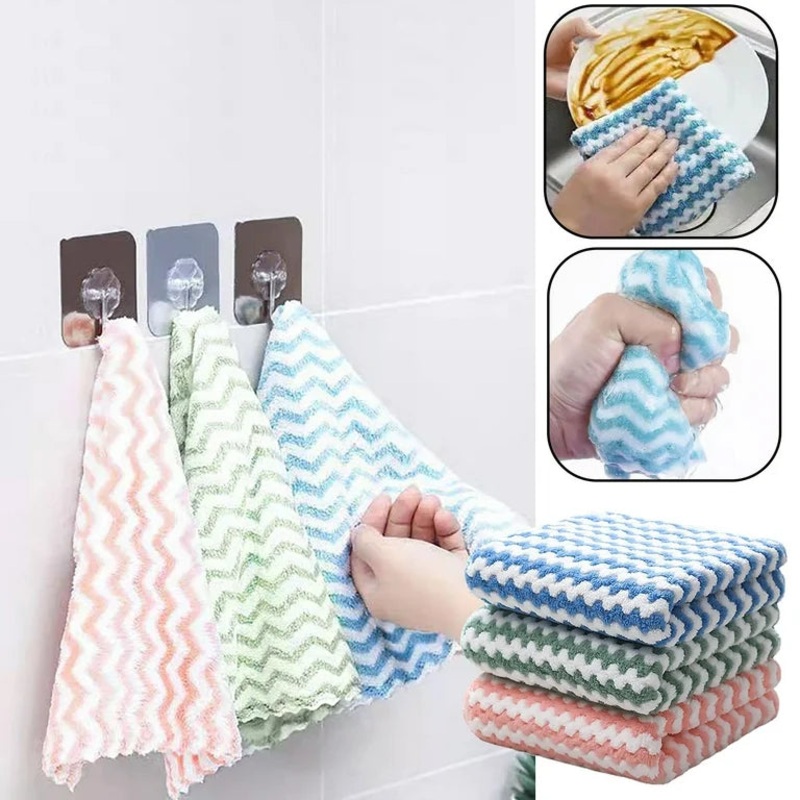 Microfiber Hand Towel Ultra Soft Quick Drying Water Absorbent for Bathroom Kitchen – Hand Towels for Gym Sports Hotel Rooms (1Pc)