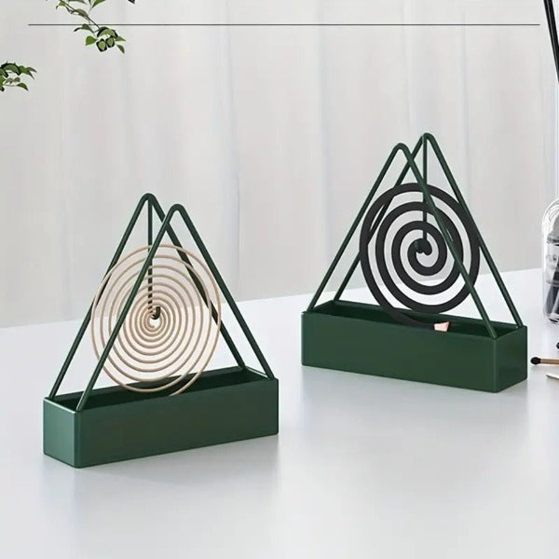 Mosquito Coil Holder – Heat-Resistant Stand for Insect Repellent Coils ( Pack of 1 )