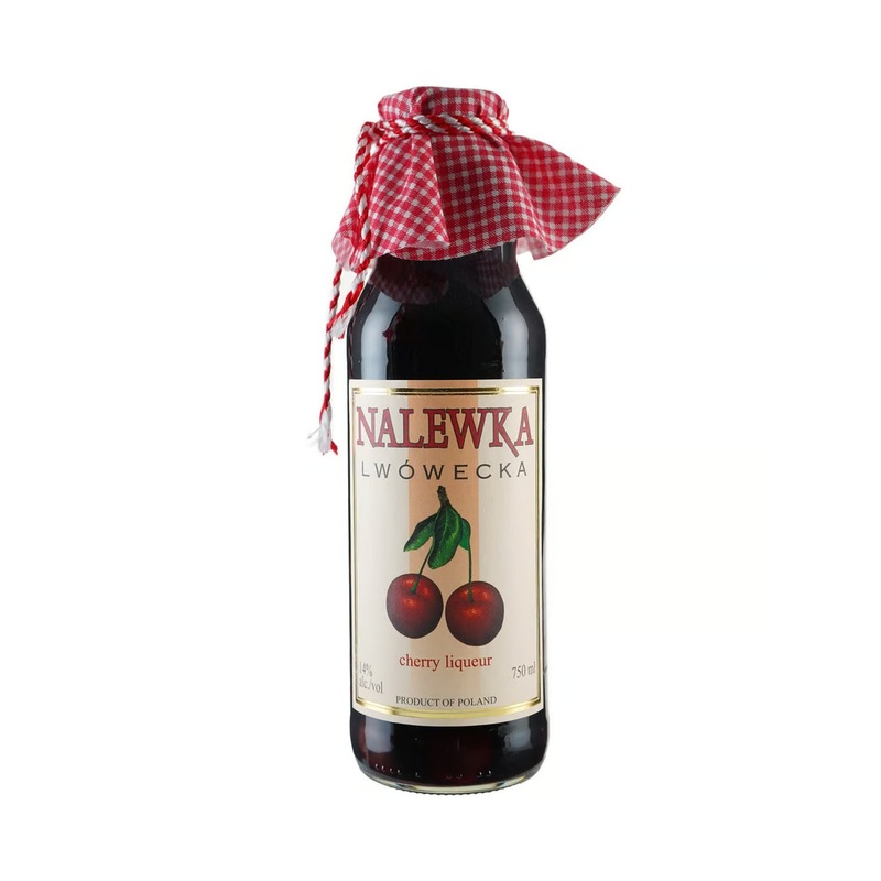 Nalewka Lwwecka Cherries in Alcohol Liqueur (Winie w Alkoholu) 75cl / 14%