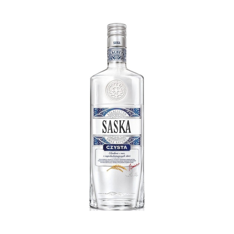 Saska Plain Vodka (Czysta) 70cl / 40%
