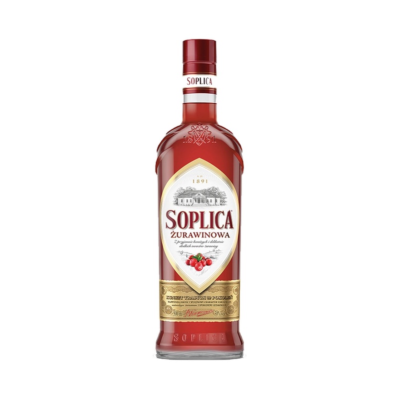 Soplica Cranberry Vodka Liqueur (urawinowa) 50cl / 28%