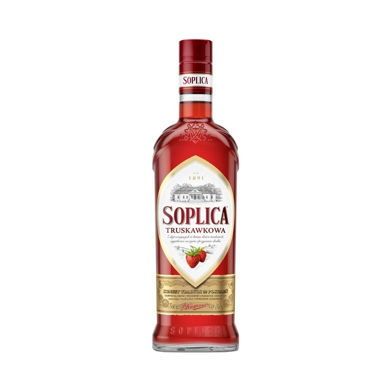 Soplica Strawberry Vodka Liqueur (Truskawkowa) 50cl / 28%