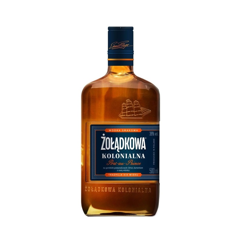 Zoladkowa Colonial Port-au-prince Vodka Liqueur (Kolonialna z Nut Whiskey) 50cl / 38%