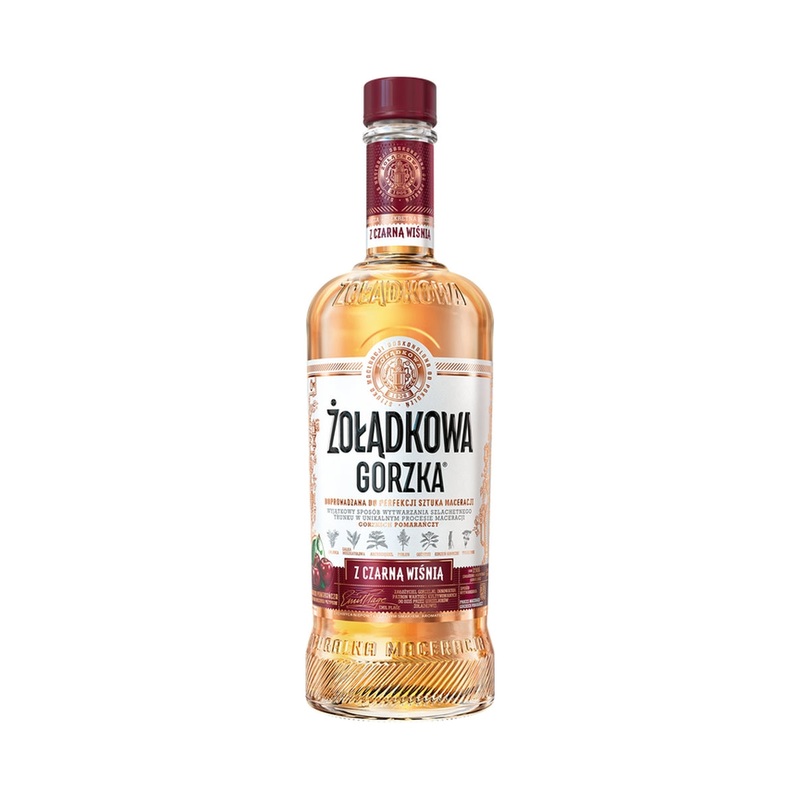 Zoladkowa Gorzka Black Cherry Vodka Liqueur (Czarna Winia) 50cl / 34%