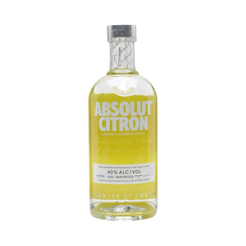 Absolut Citron Vodka Flavoured 70cl / 40%