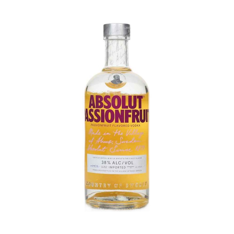 Absolut Passionfruit Vodka Flavoured 70cl / 38%