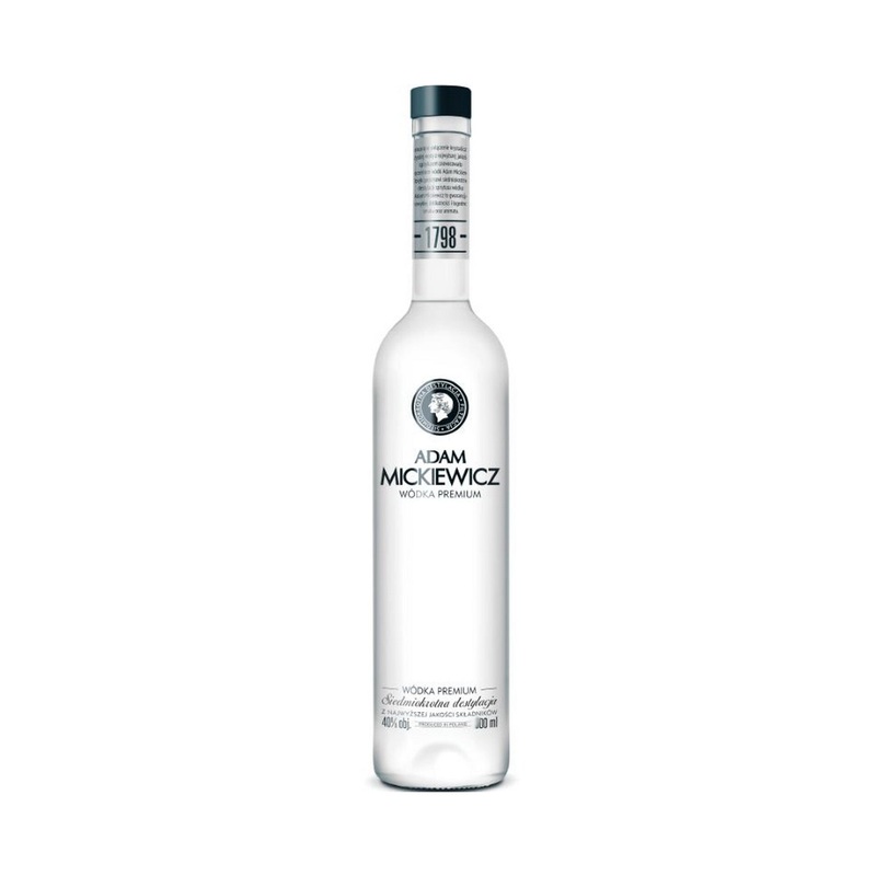 Adam Mickiewicz Clear Plain Vodka 70cl / 40%