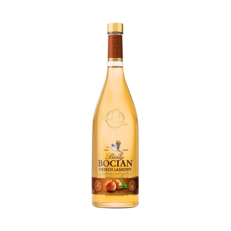 Bialy Bocian Hazelnut Liqueur Vodka (Orzech Laskowy) 50cl / 25%
