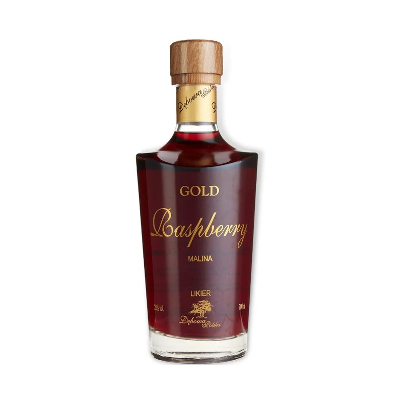 Debowa Polska Gold Raspberry Flavoured Vodka (Malina) 70cl / 20%