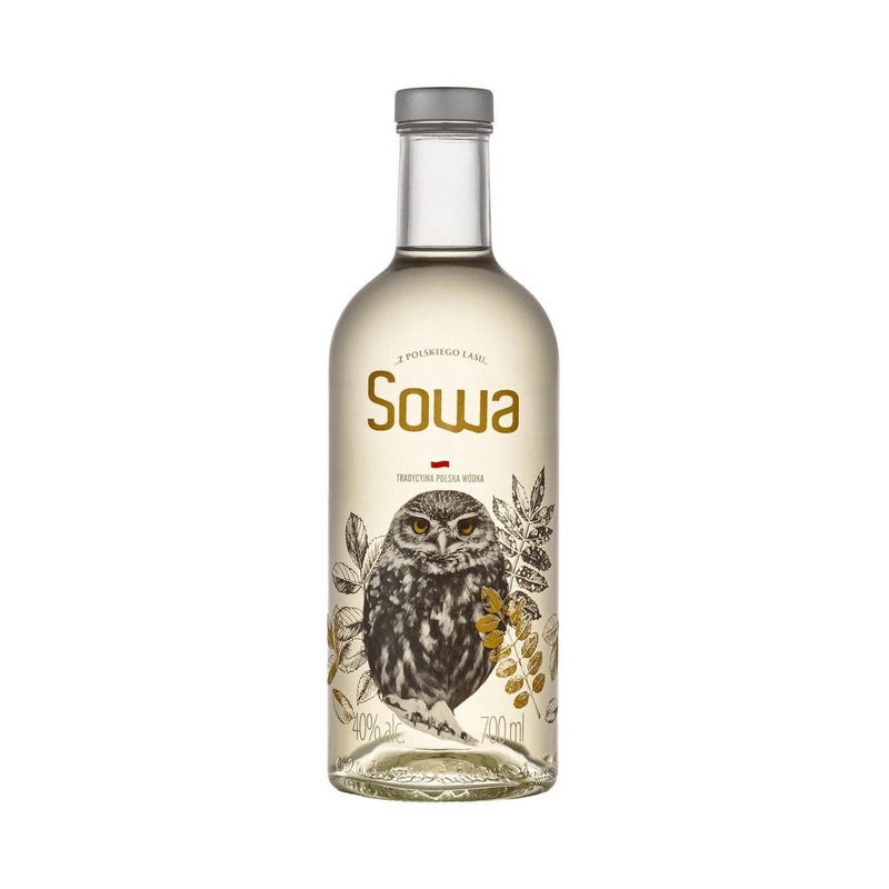 Debowa Polska Golden Owl Flavoured Vodka (Sowa) 70cl / 40%