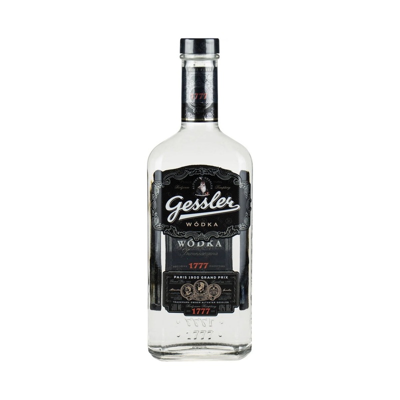 Gessler Clear Plain Vodka 50cl / 40%