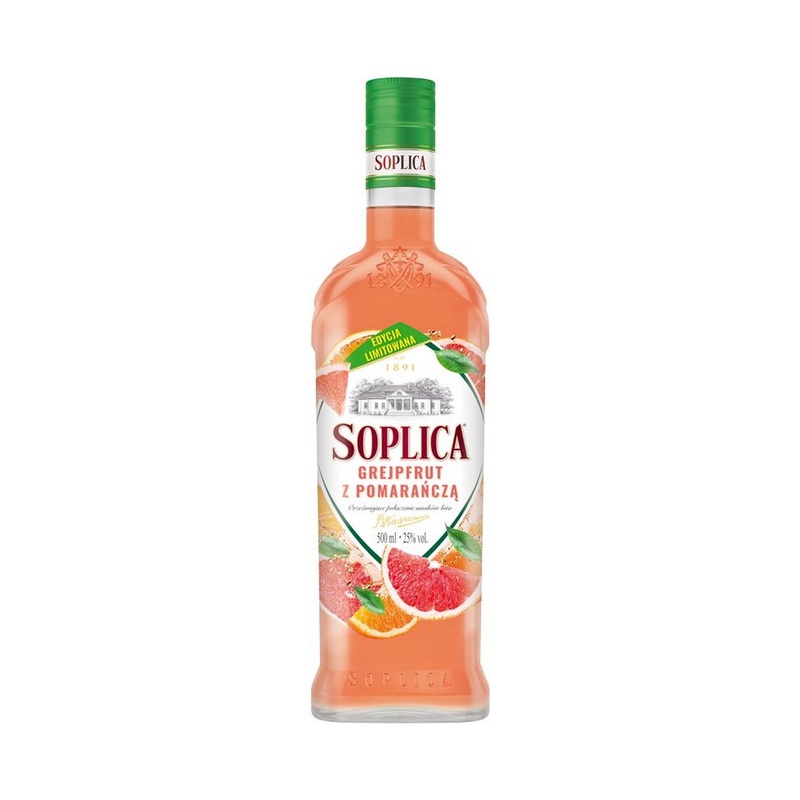 Soplica Grapefruit and Orange Vodka Liqueur (Grejpfrut z Pomarancza) 50cl / 25%