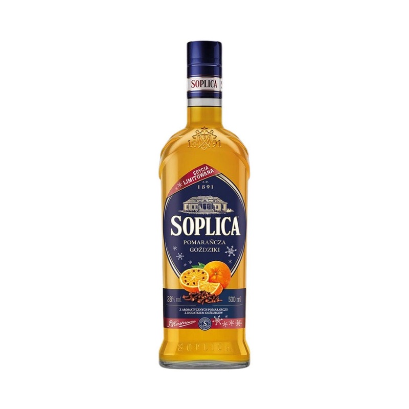 Soplica Winter Limited Edition OrangeCloves Vodka Liqueur (PomaraczaGodziki) 50cl / 28%