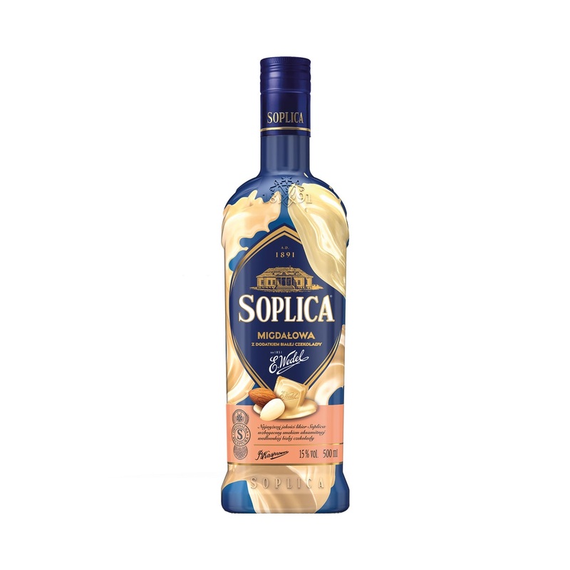 Wedel Soplica Almond with White Chocolate Liqueur Vodka (Migdaowa z Dodatkiem Biaej Czekolady) 50cl / 15%