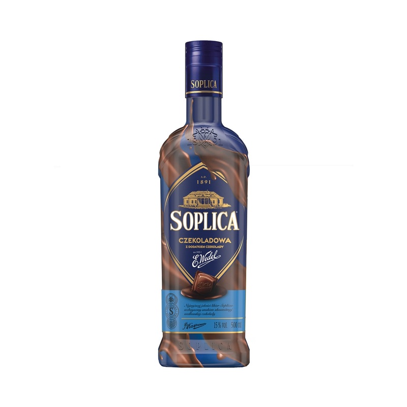 Wedel Soplica Chocolate with Wedel Chocolate Liqueur Vodka (Czekoladowa z Dodatkiem Czekolady Wedla) 50cl / 15%